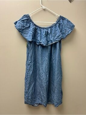 Only Women’s Off The Shoulder Denim Dress
